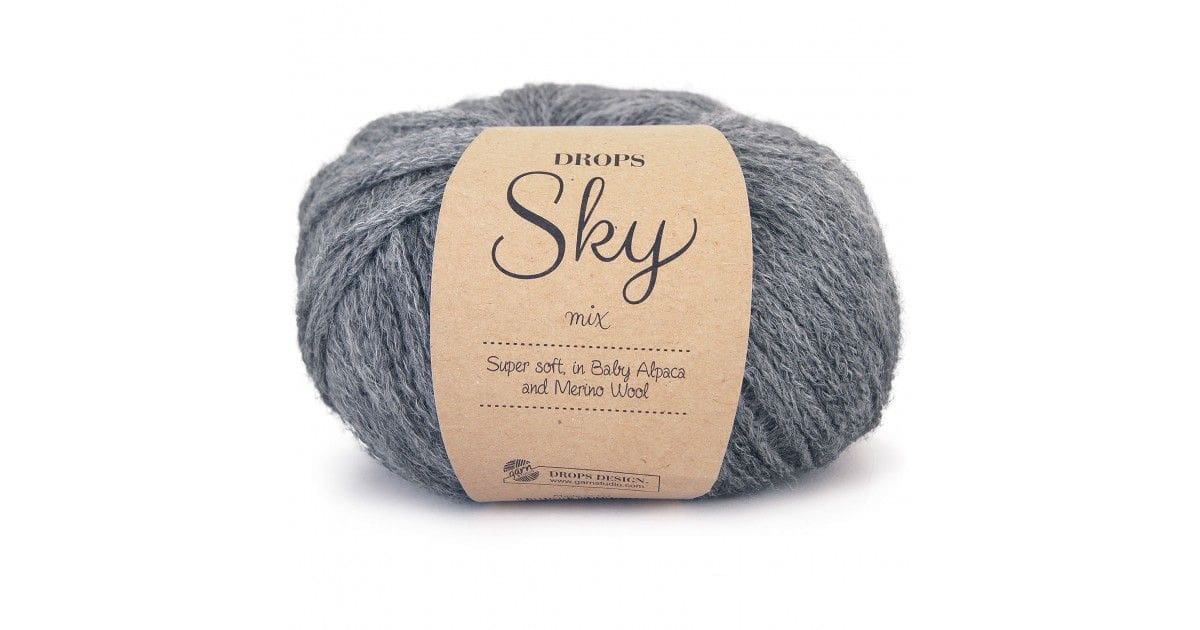 Drops Sky Mix 04 Grå