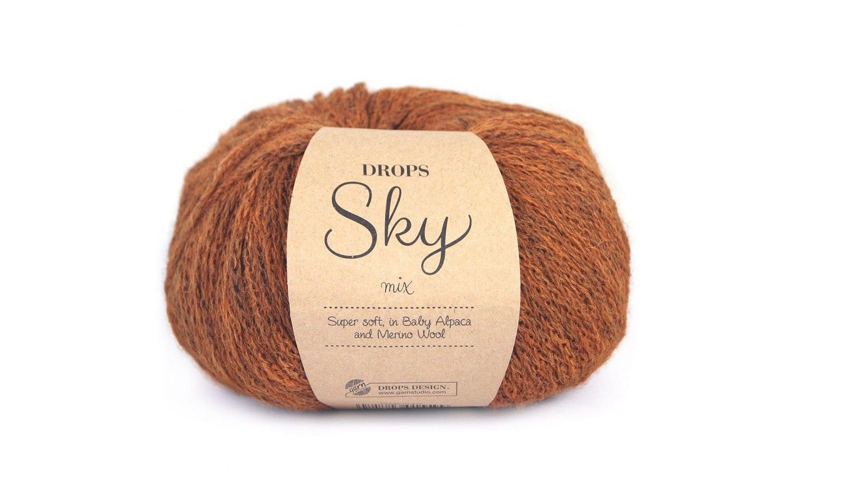Drops Sky Mix 11 Hasselnøtt