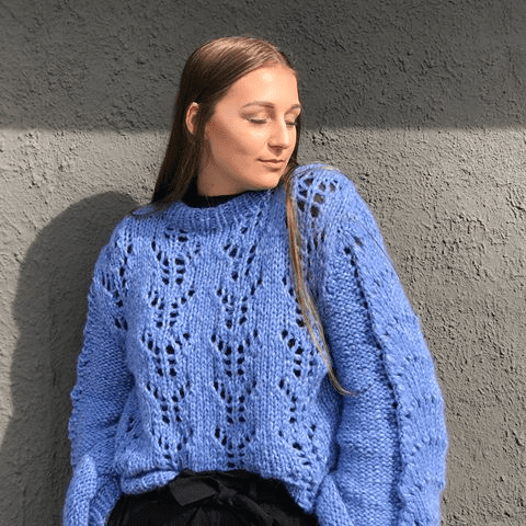 Bindiuppskrift – Høstgenser