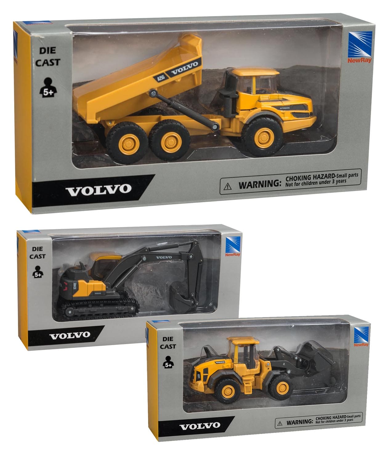 Volvo Dumpari, Gravkúgv Ella Gummiged 14Cm