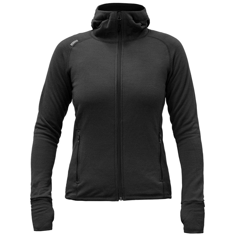 Nibba Woman Jacket W/Hood Caviar