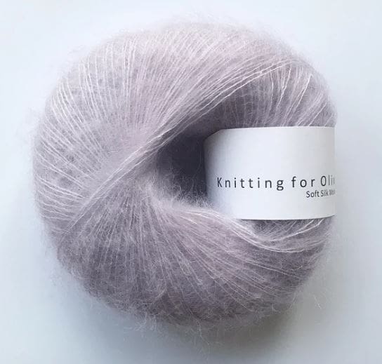 Soft Silk Mohair Enhjørninglilla