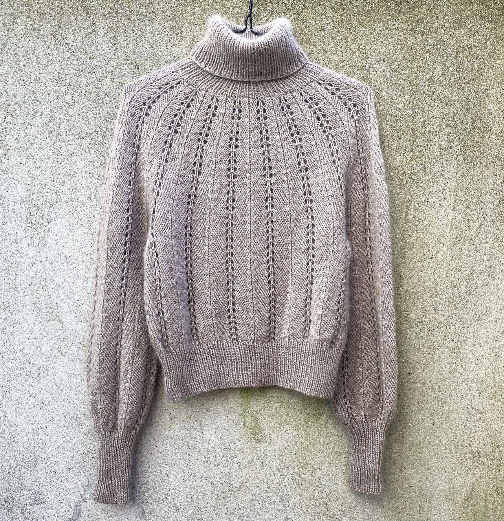 Bindiuppskrift – Bregne Sweater