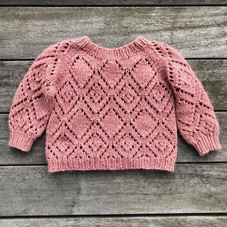 Bindiuppskrift – Clotilde Sweater Børn