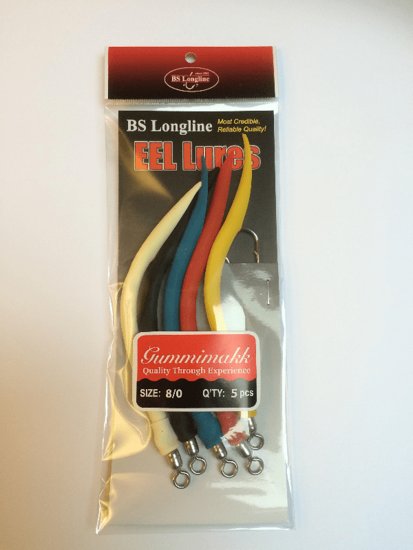 Eel Lure 8/0 Stainless Steel Hook