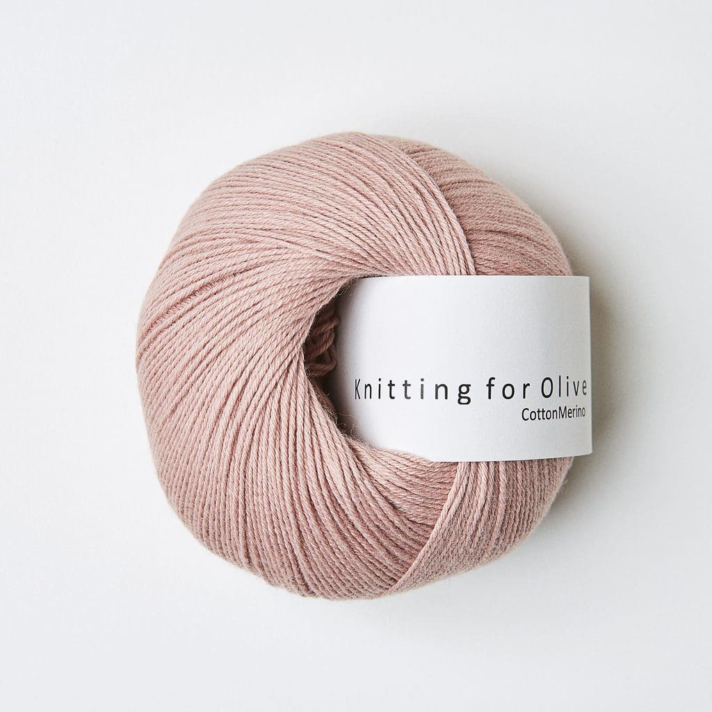 Cotton Merino Rabarber Rosa