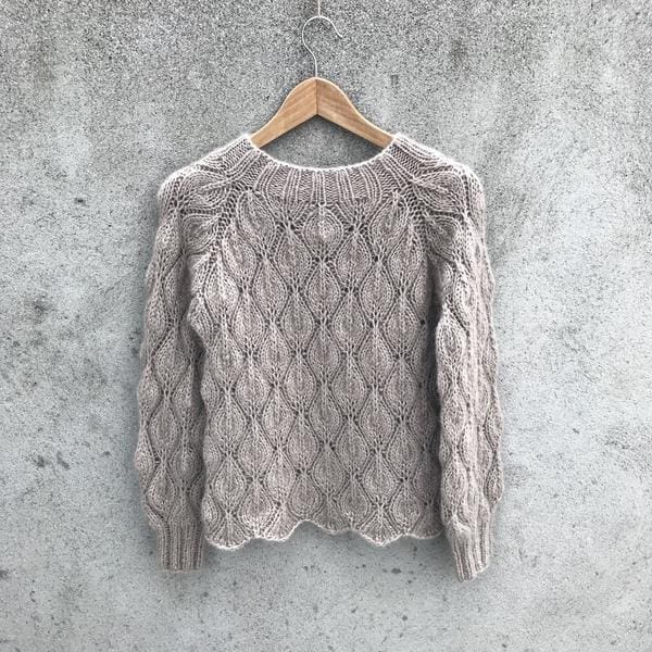 Bindiuppskrift – Olivesweater My Size