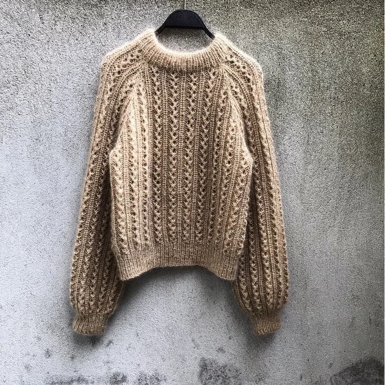 Bindiuppskrift – Vaffelsweater