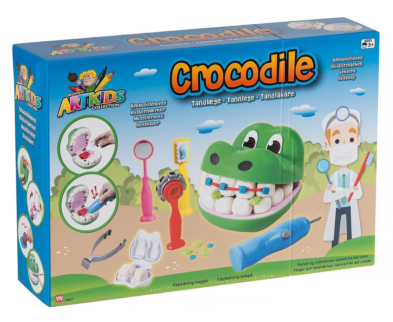 Artskids Evningarvoks Croco Tannlækni