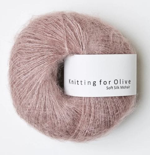Soft Silk Mohair Gammelrosa