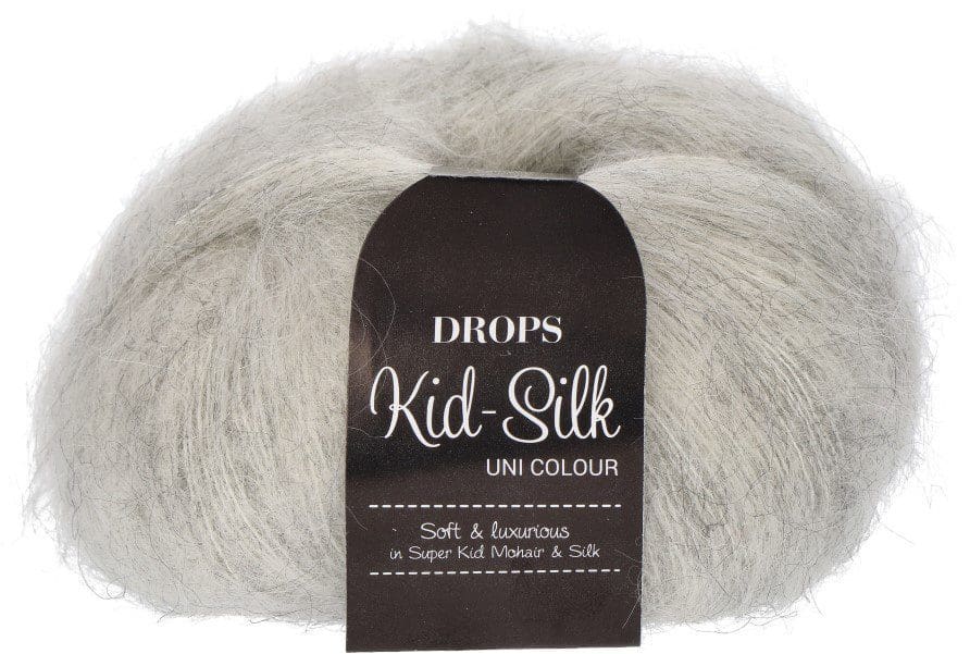 Drops Kid Silk 44 Måneskinn