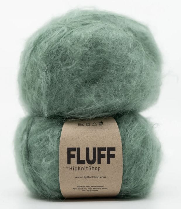 Fluff Mohair – Forest Spring Green