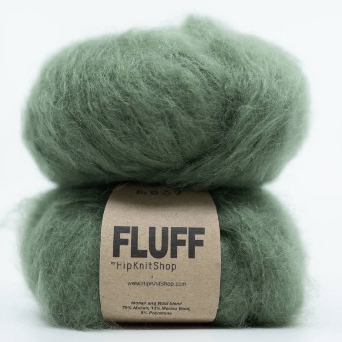 Fluff Mohair – Olive Green