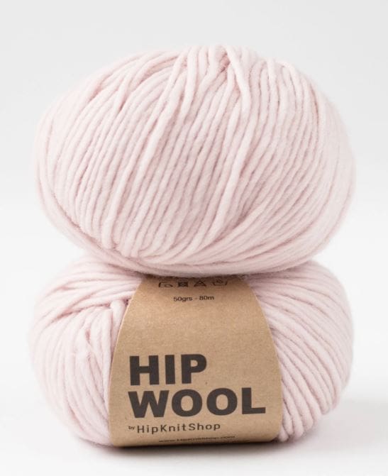 Hip Wool – Dusty Candyfloss Pink
