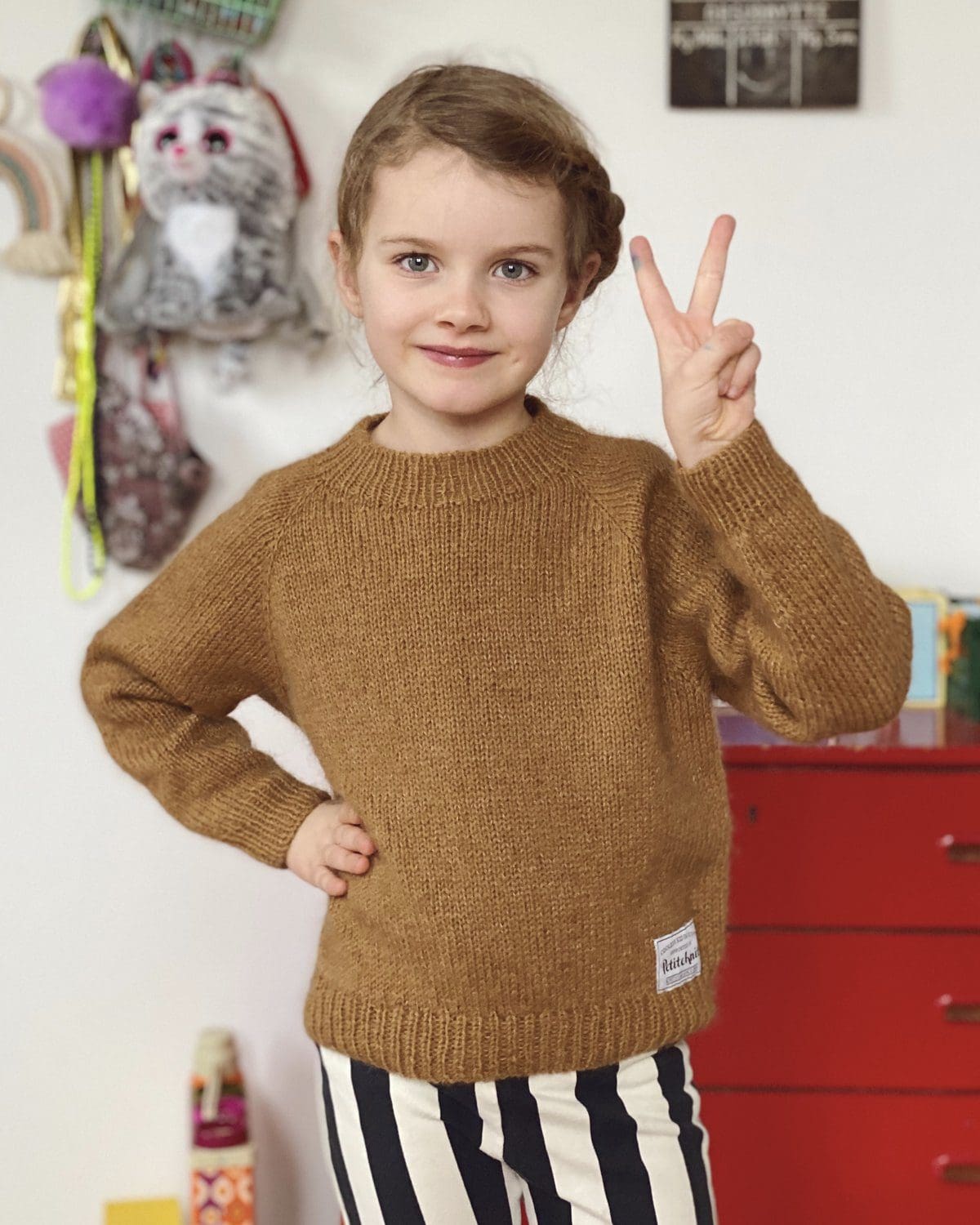 Bindiuppskrift – Ingen Dikkedarer Sweater Junior