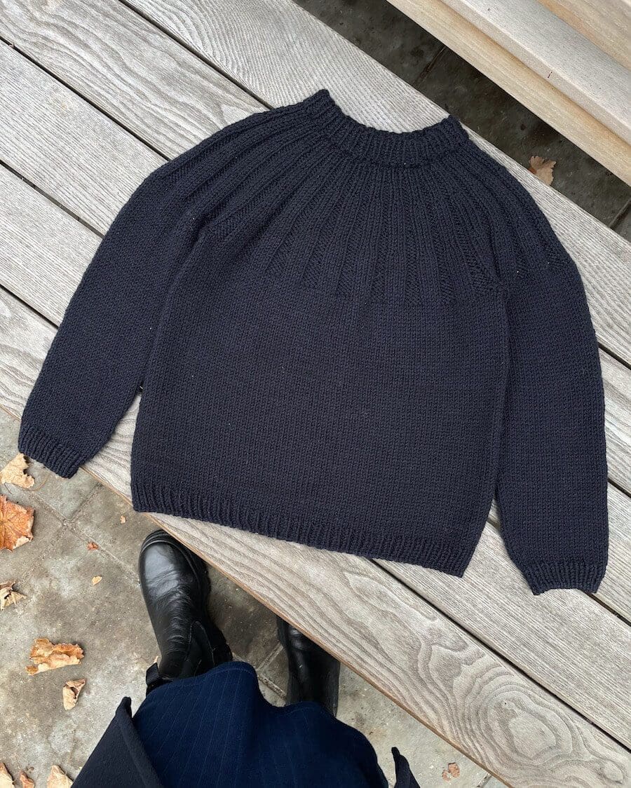 Bindiuppskrift – Haralds Sweater