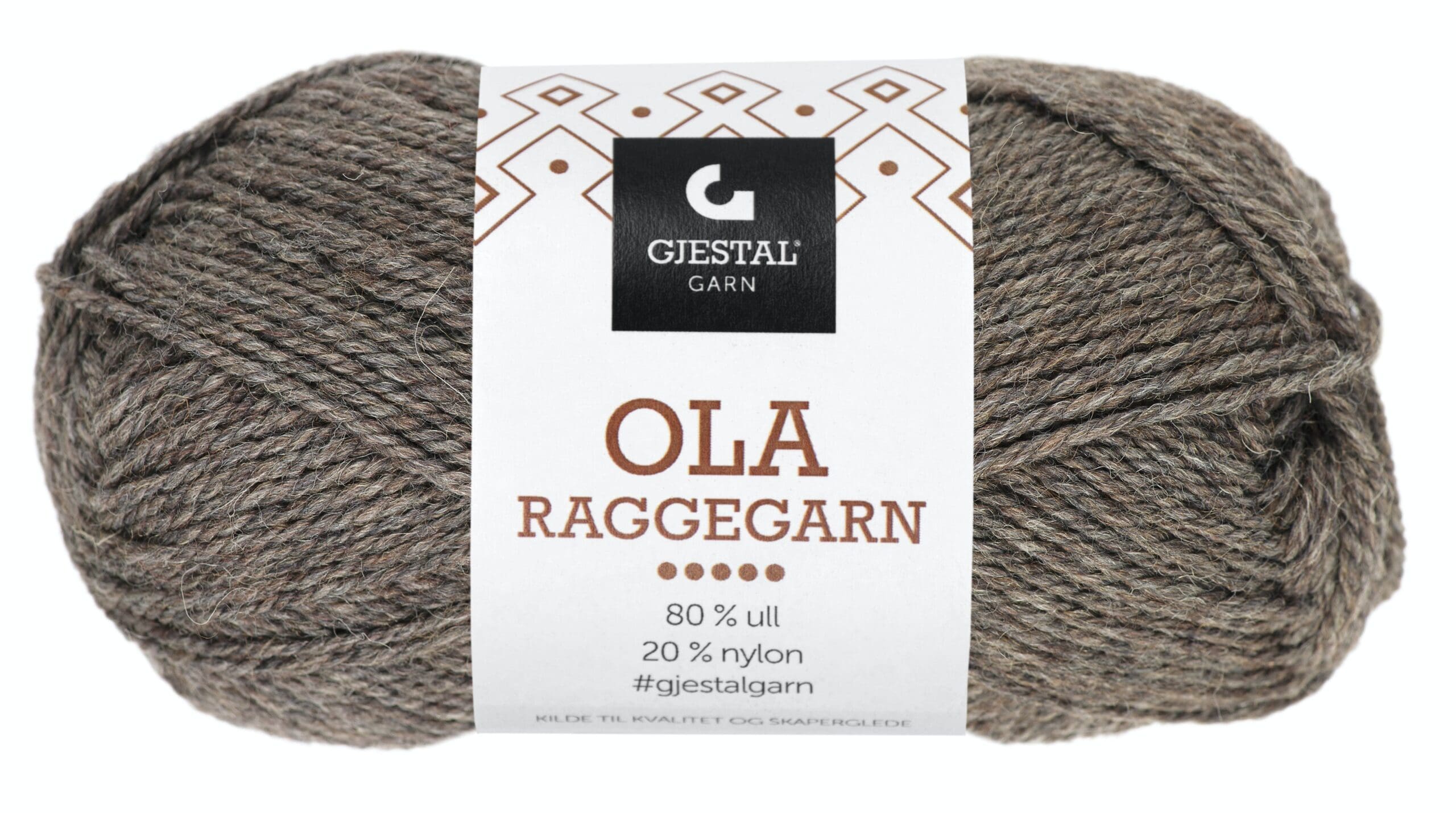 Ola Raggegarn – Brun Melert 702