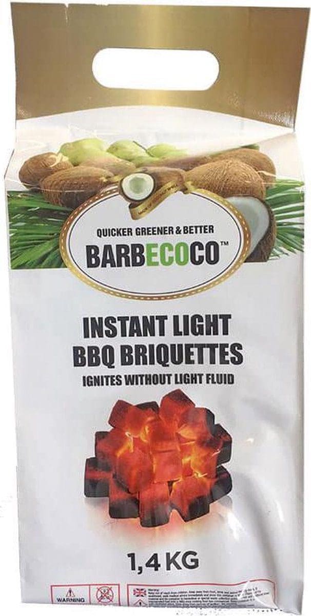 Barbecooco Brennikubbar 1,4Kg