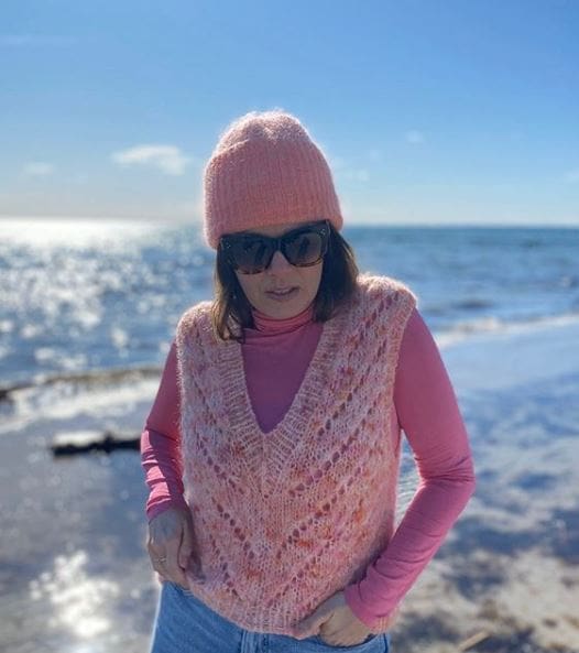 Bindiuppskrift Pop Knit – Go West Vest