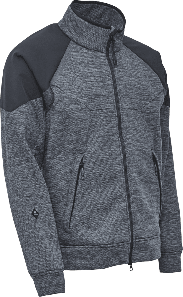 Midlayer Fleece Jakki Gráur