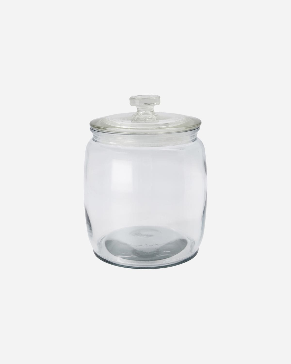 Ville Glas Krukka Við Lok H:19,8Cm