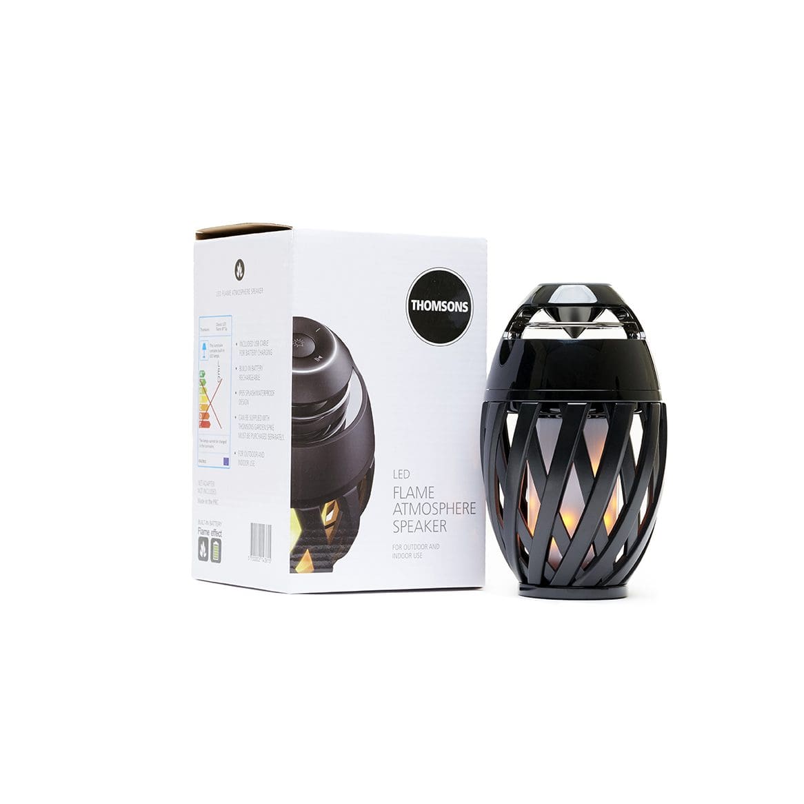 Lampa V/Tónleik Flame Atmosphere Classic Led