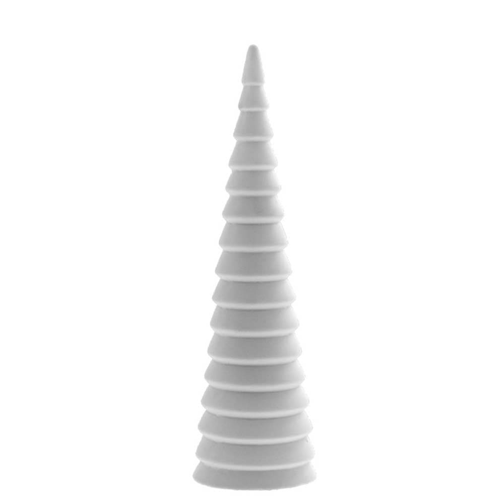 Granliden – Jólatræ Keramik Hvítt 8X8X26Cm
