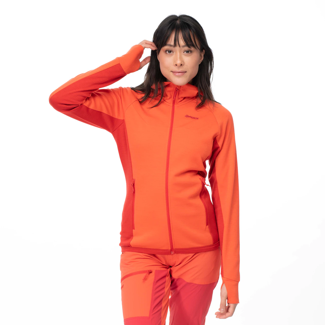 Cecilie Ullintur Jakki V/Hettu Energy Red/Red Leaf 8824