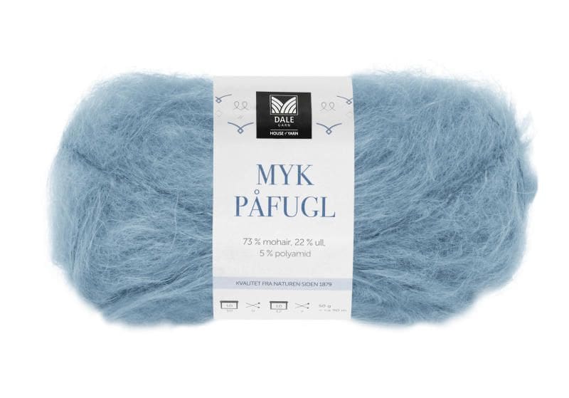 Myk Påfugl Lys Denim 7911