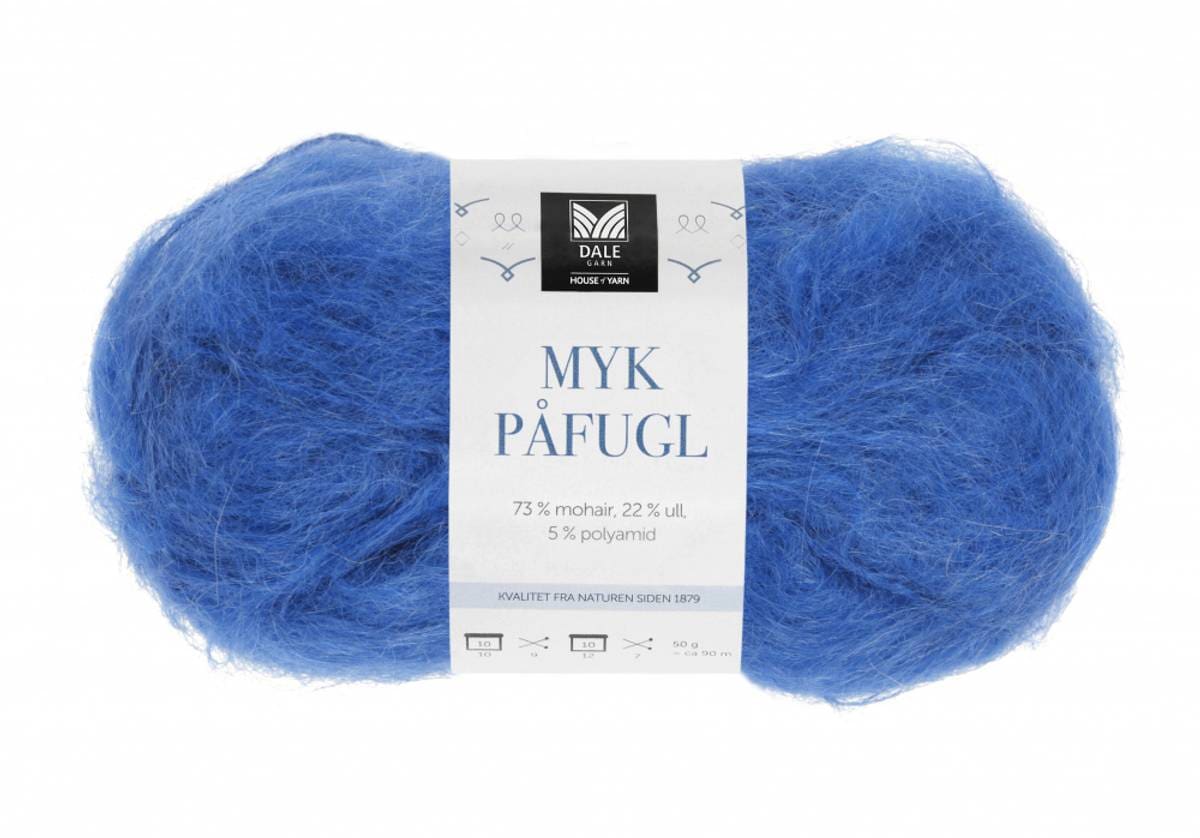 Myk Påfugl Kongablátt 5437