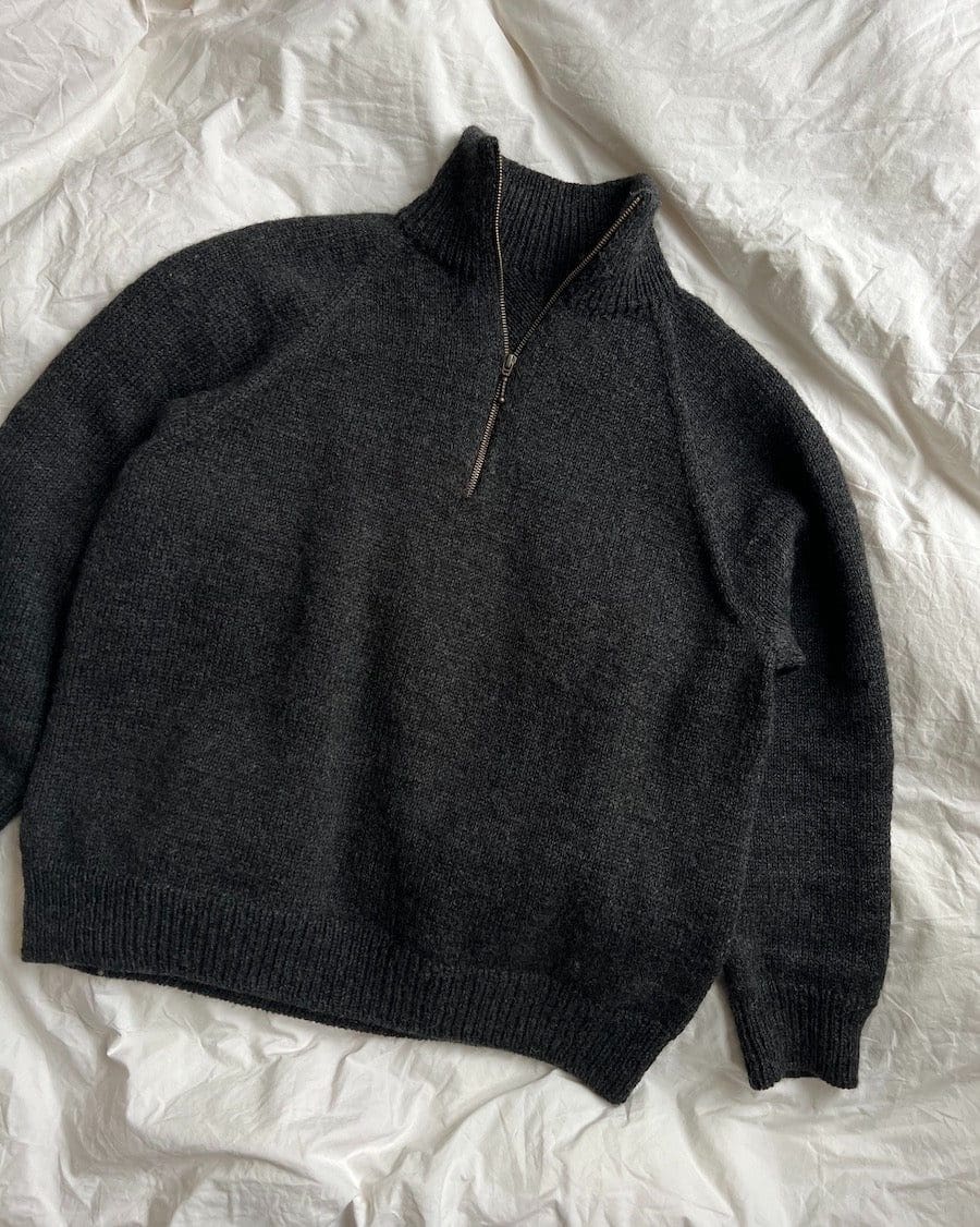 Bindiuppskrift – Zipper Sweater Light – Man