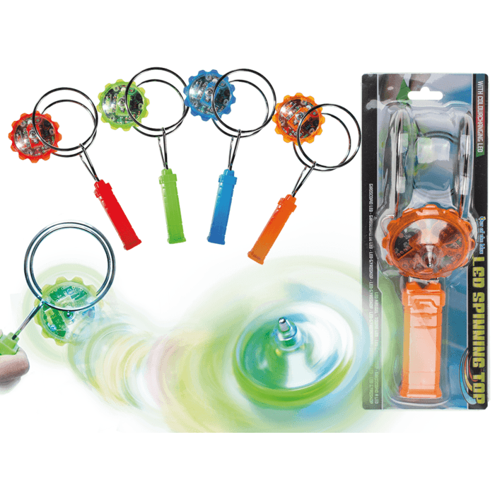 Magnetiskt Gyroskop V/Farvuskiftandi Led
