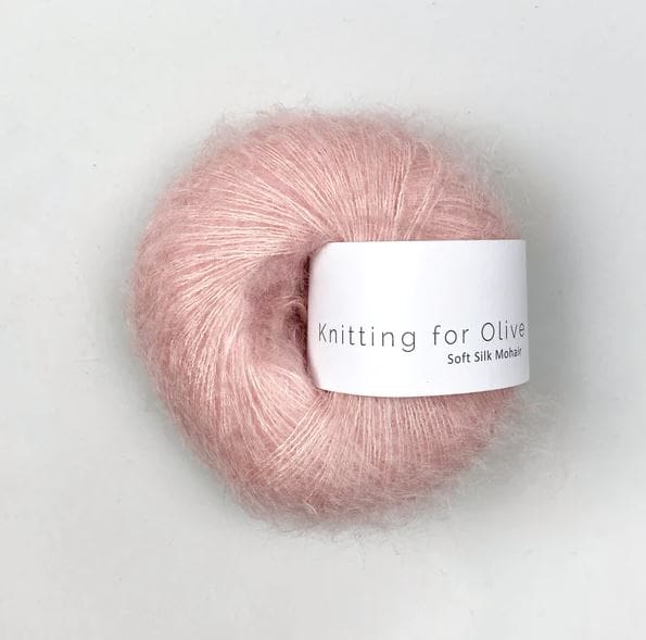 Soft Silk Mohair Valmuerosa