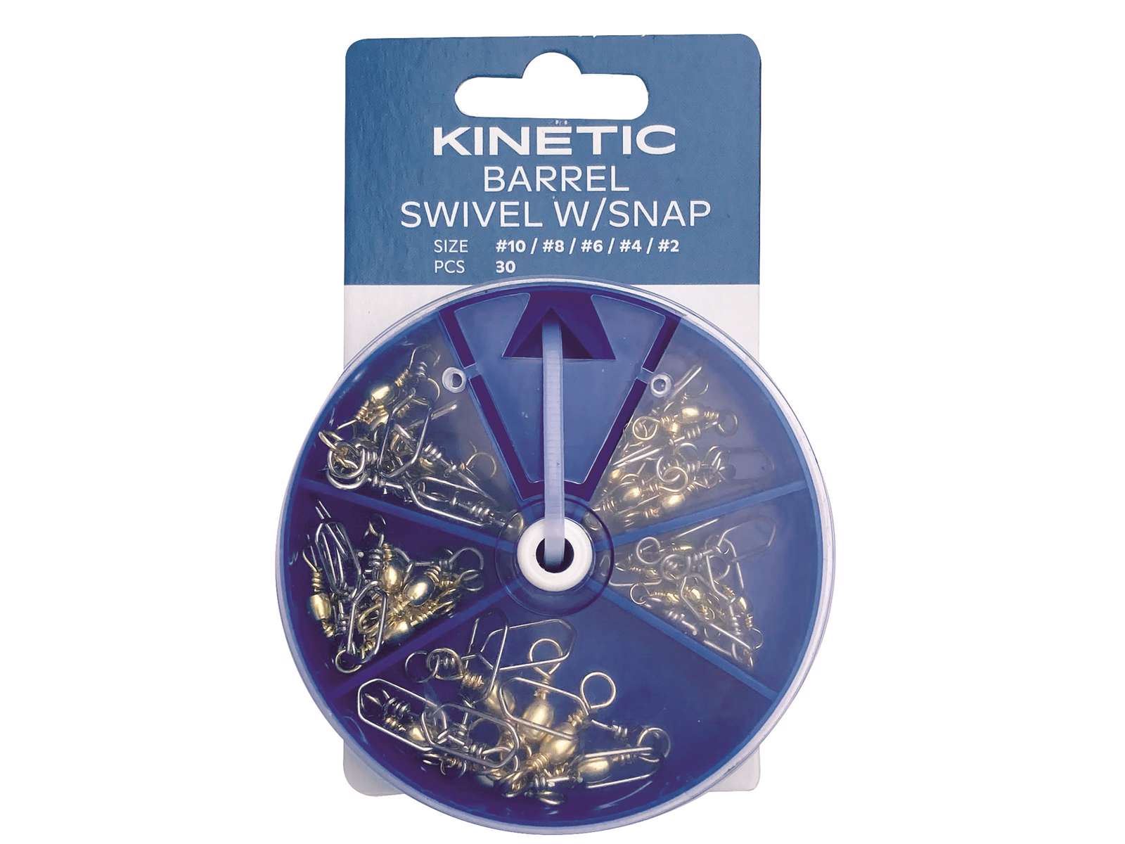 Barrel Swivel W/Snap Assortment
