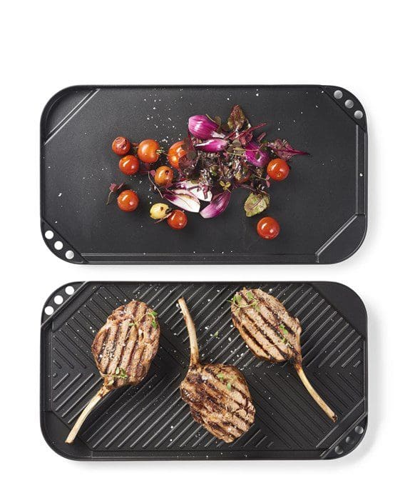 Grillbakki 49,5×27,3X2Cm Svartur