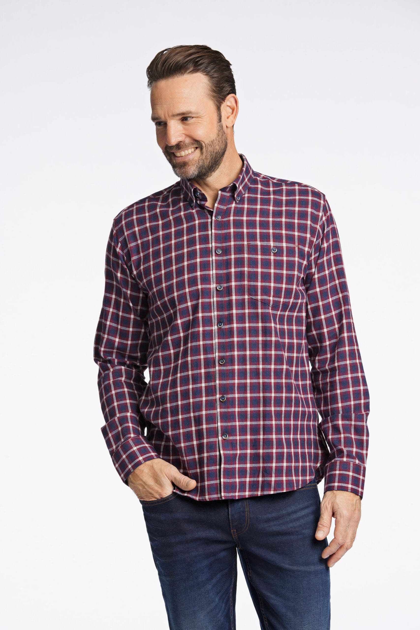 Skjúrta Ternut Brushed L/S Bordeaux
