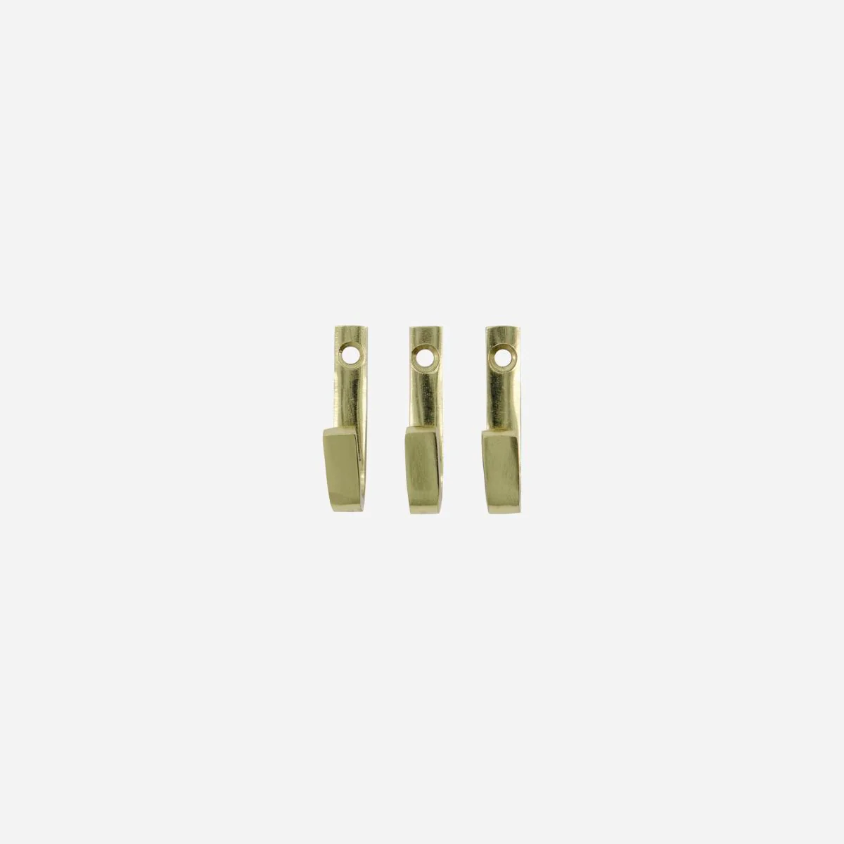 Knagar Bath 1X5Cm 3 Stk, Gyltir