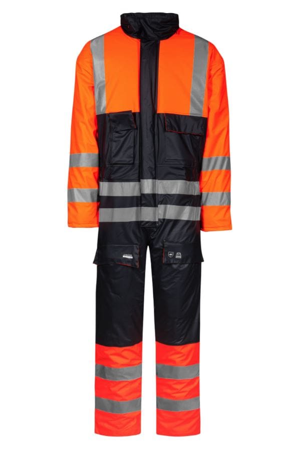 Termodrakt, Fórað, Hi-Vis Appilsingul/Navy