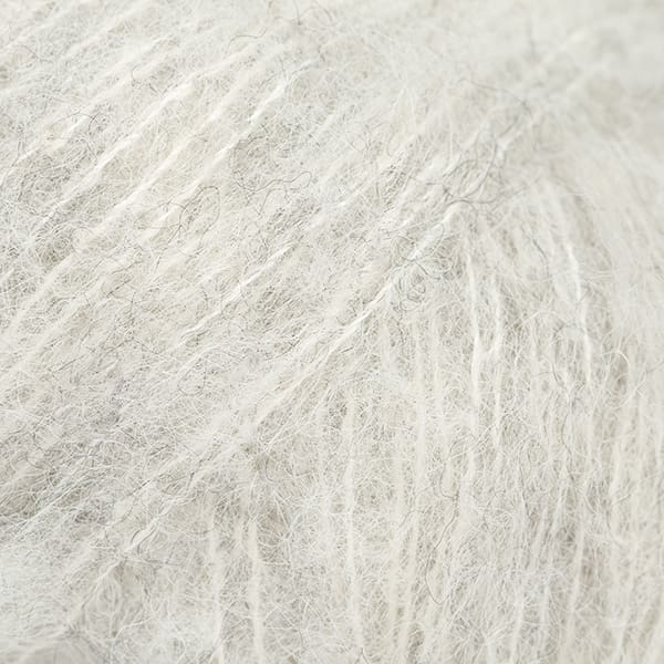 Brushed Alpaca Silk 35 Perlegrå