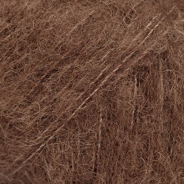 Brushed Alpaca Silk 38 Sjokolade