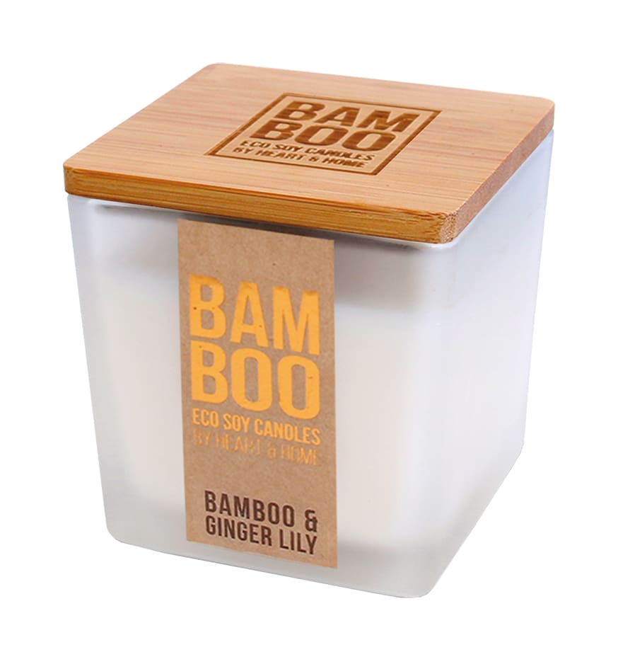 Bambus Duftljós Bamboo & Gingerlily