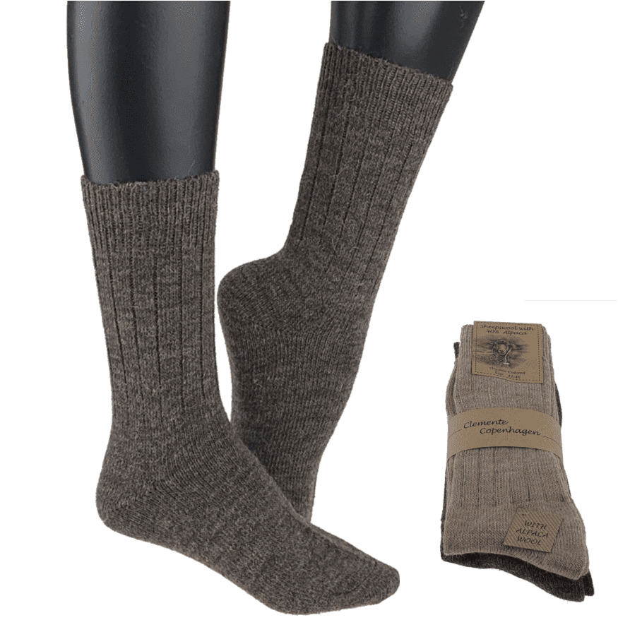 Alpaca Hálvhosur 88% Ull