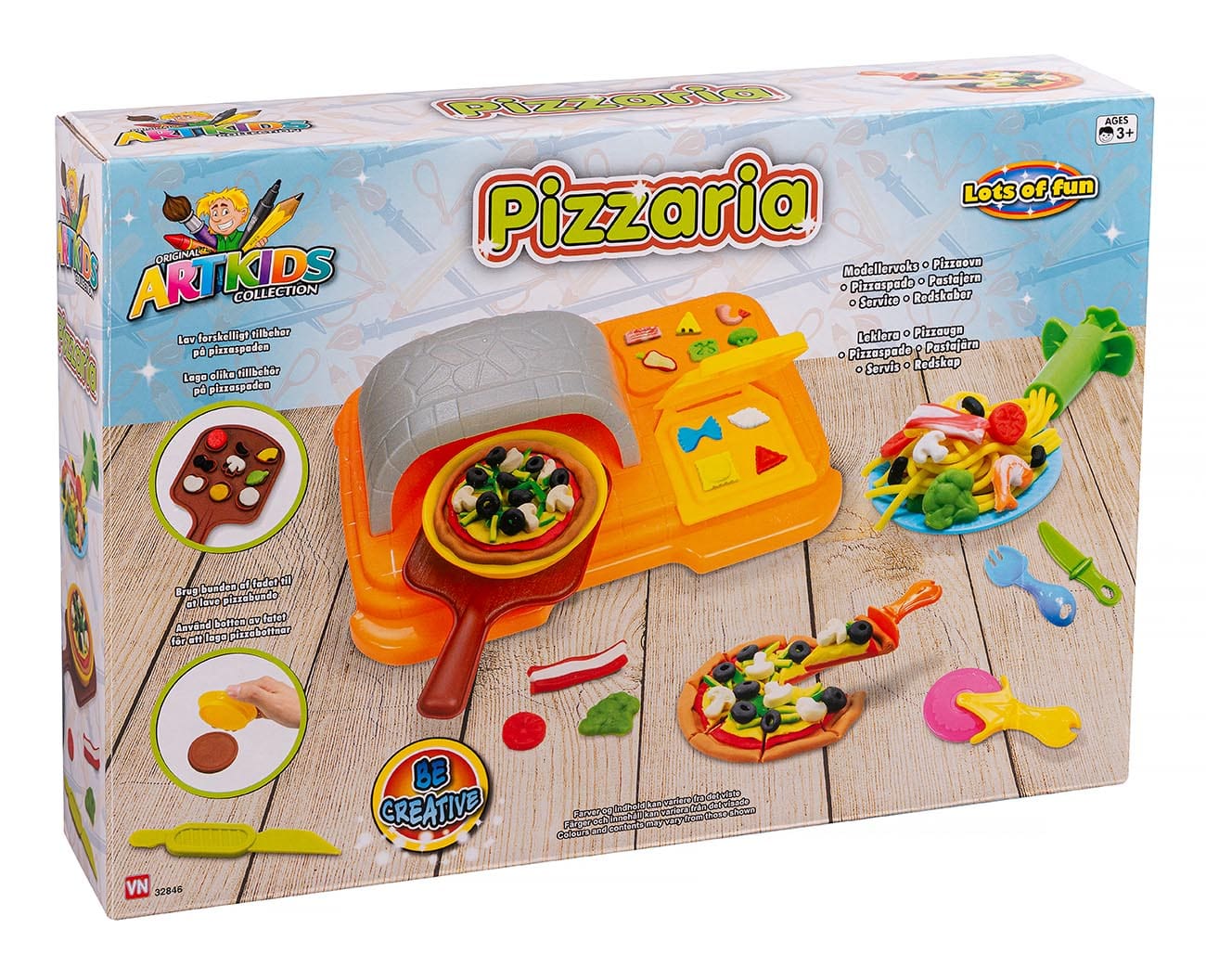 Pizzaovn Modellervoks