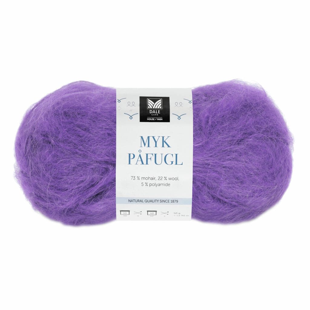 Myk Påfugl Lavendel 7954