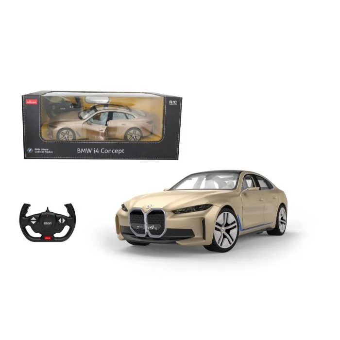 Fjarstýrdur Bilur 1:14 Bmw I4 Matt Gull 35Cm