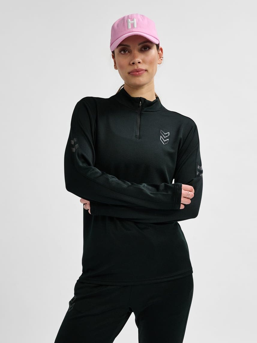 Active Pl Half Zip, Kvinnur