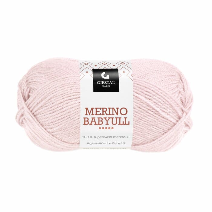 Merino Babyull – Pudderrosa 908
