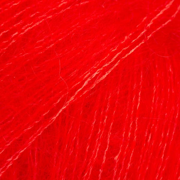 Kid-Silk Uni 61 Stærk Rød