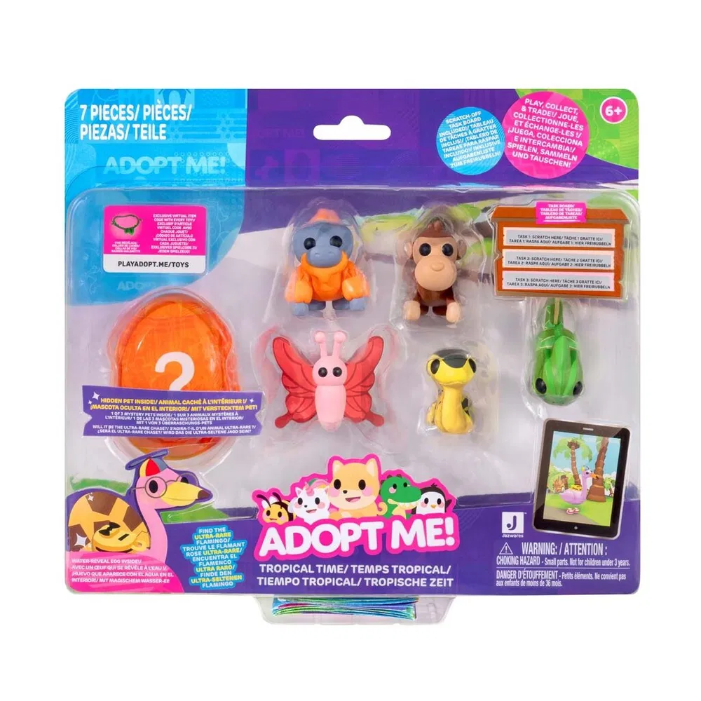 Adopt Me 6 Figure Pack – Tropical Time