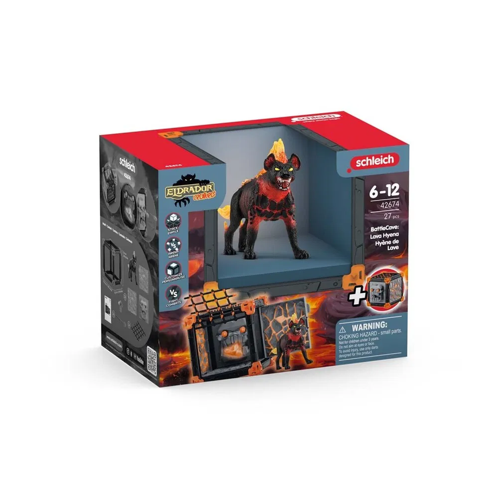 Schleich Battlecave Lava Hyena